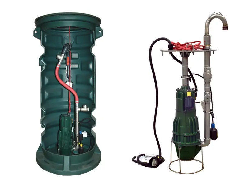Cárcamos Compactos con Bombas Sumergibles Presurizados